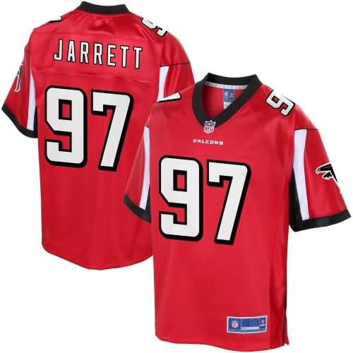 [FULLY STITCHED] Atlanta Falcons Grady Jarrett Style 2 Limited Football Jersey 