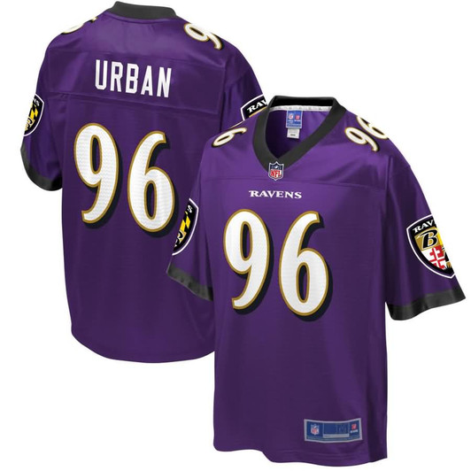 [FULLY STITCHED] Baltimore Ravens Brent Urban Limited Football Jersey 