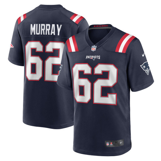 [FULLY STITCHED] New England Patriots Bill Murray American Navy Limited Football Jersey 
