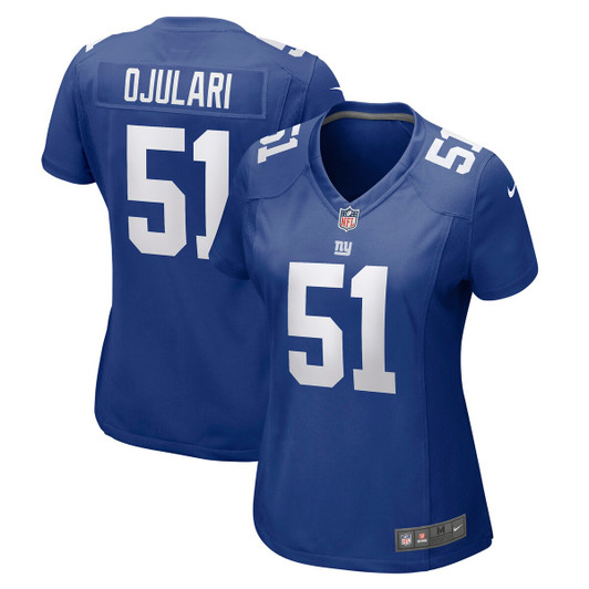[FULLY STITCHED] New York Giants Azeez Ojulari American Royal Limited Football Jersey 