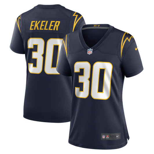 [FULLY STITCHED] Los Angeles Chargers Austin Ekeler Navy Limited Football Jersey 