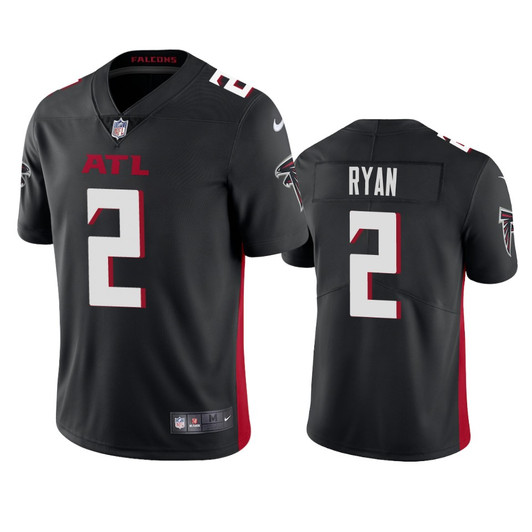 [FULLY STITCHED] Atlanta Falcons Matt Ryan Black 2020 Limited Football Jersey 