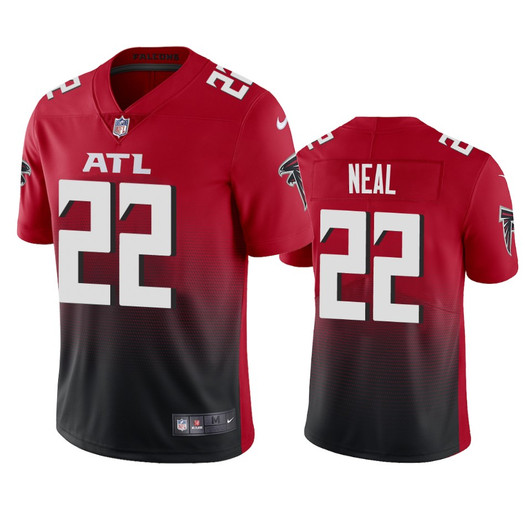 [FULLY STITCHED] Atlanta Falcons Keanu Neal Red 2020 2nd Alternate Limited Football Jersey 
