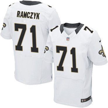 [FULLY STITCHED] #71 New Orleans Saints Ryan Ramczyk White Style 2 Limited Football Jersey 