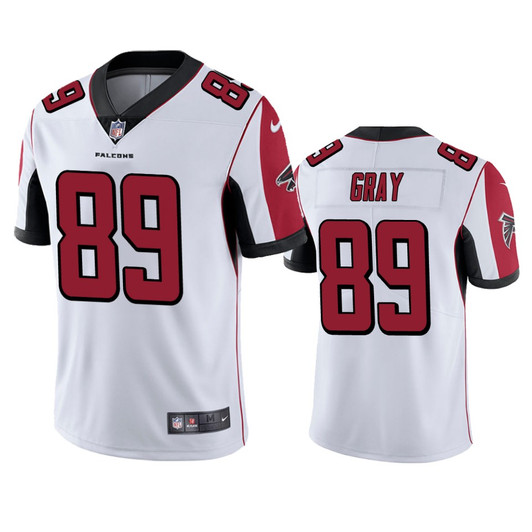 [FULLY STITCHED] Atlanta Falcons Alex Gray White Limited Football Jersey 