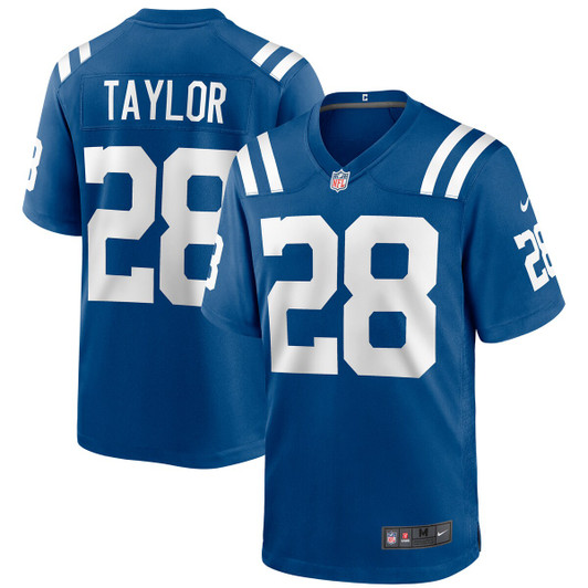 [FULLY STITCHED] Indianapolis Colts Jonathan Taylor Gridiron Royal Style 2 Limited Football Jersey 