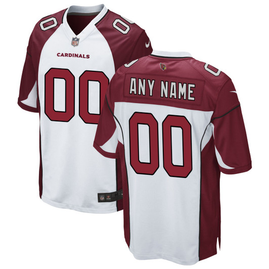 [FULLY STITCHED] Arizona Cardinals Gridiron White Limited Football Jersey 