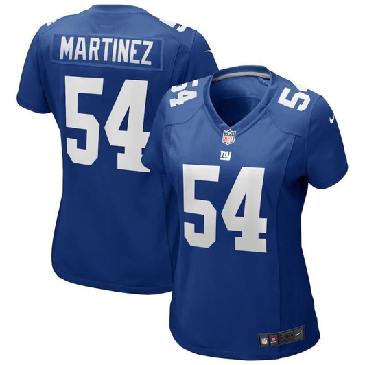 [FULLY STITCHED] #54 New York Giants Blake Martinez 2020 Dark Blue Limited Football Jersey 