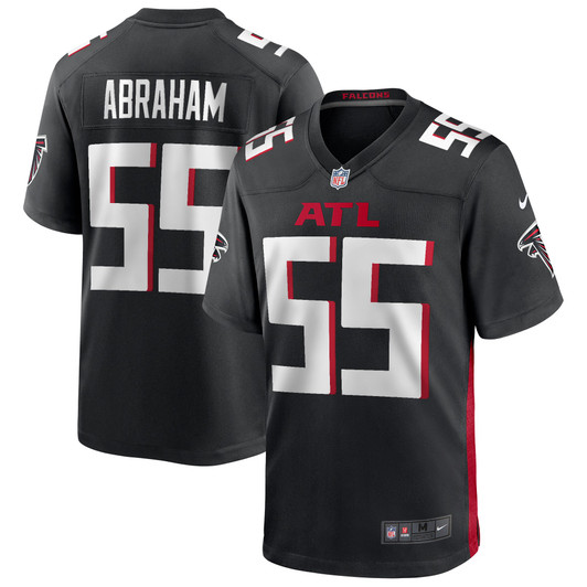 [FULLY STITCHED] Atlanta Falcons John Abraham Gridiron Black Limited Football Jersey 