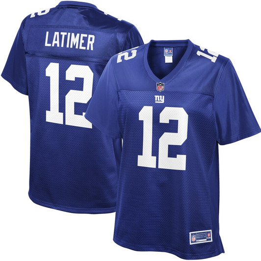 [FULLY STITCHED] New York Giants Cody Latimer Royal Limited Football Jersey 