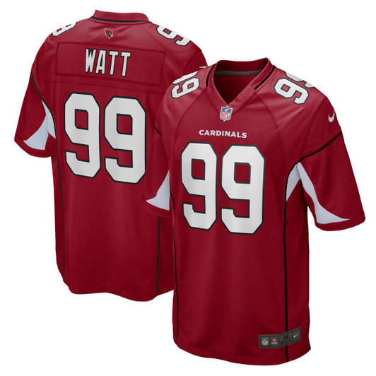 [FULLY STITCHED] Arizona Cardinals Jj Watt Cardinal Style 10 Limited Football Jersey 