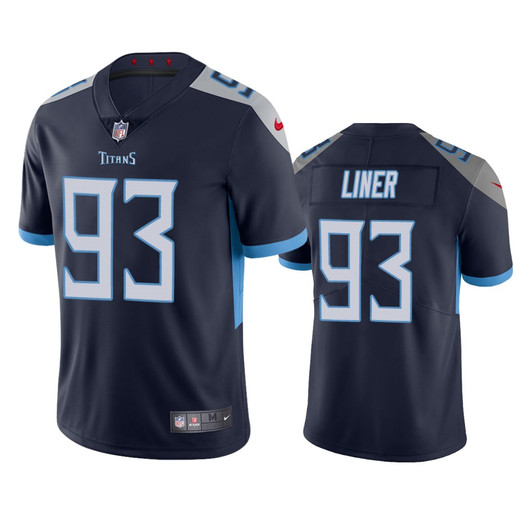 [FULLY STITCHED] Tennessee Titans Dee Liner Navy Limited Football Jersey 