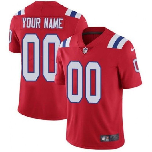 [FULLY STITCHED] New England Patriots 2020 Red Limited Football Jersey 