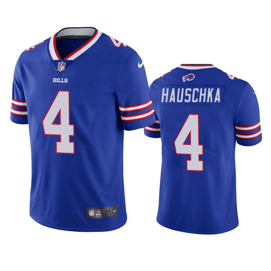[FULLY STITCHED] Buffalo Bills Stephen Hauschka Royal Limited Football Jersey 