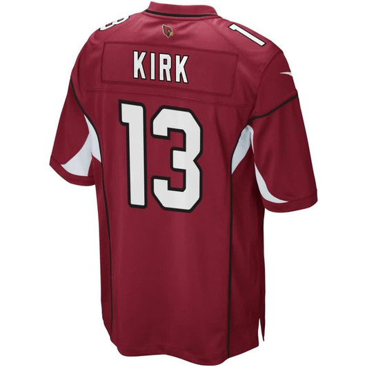[FULLY STITCHED] Arizona Cardinals Christian Kirk 2018 Draft Pick Cardinal Limited Football Jersey 