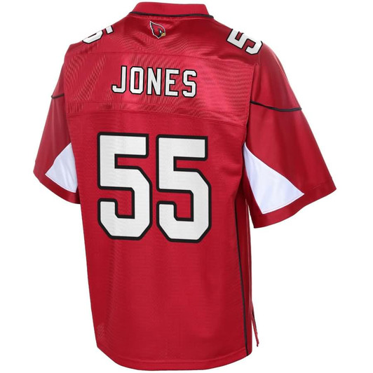 [FULLY STITCHED] Arizona Cardinals Chandler Jones Cardinal Style 4 Limited Football Jersey 