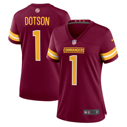 [FULLY STITCHED] Washington Commanders Jahan Dotson American Burgundy Limited Football Jersey 