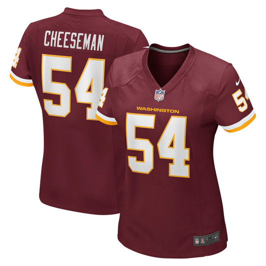 [FULLY STITCHED] Washington Football Team Camaron Cheeseman American Burgundy Limited Football Jersey 