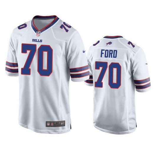 [FULLY STITCHED] Buffalo Bills Cody Ford 2019 Draft White Style 2 Limited Football Jersey 