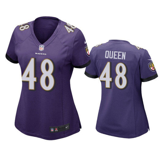 [FULLY STITCHED] Baltimore Ravens Patrick Queen Purple 2020 Draft Limited Football Jersey 