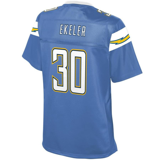 [FULLY STITCHED] Los Angeles Chargers Austin Ekeler Alternate Powder Blue Limited Football Jersey 