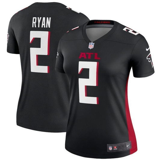 [FULLY STITCHED] #2 Atlanta Falcons Matt Ryan 2020 Black Limited Football Jersey 