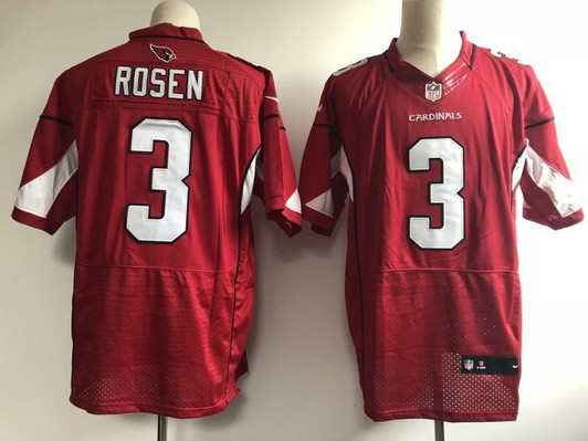 [FULLY STITCHED] #3 Arizona Cardinals Josh Rosen 2020 Red Limited Football Jersey 