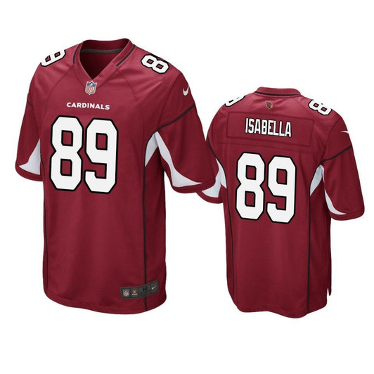 [FULLY STITCHED] Arizona Cardinals Andy Isabella 2019 Draft Cardinal Limited Football Jersey 