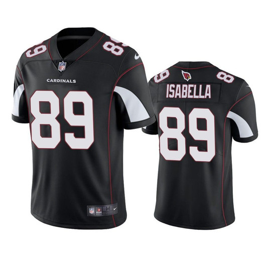 [FULLY STITCHED] Arizona Cardinals Andy Isabella 2019 Draft Black Style 3 Limited Football Jersey 