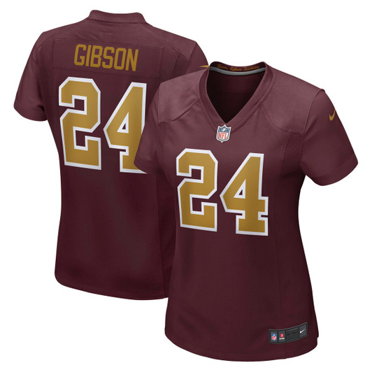 [FULLY STITCHED] Washington Football Team Antonio Gibson Burgundy Style 2 Limited Football Jersey 