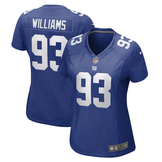 [FULLY STITCHED] New York Giants Nick Williams American Royal Limited Football Jersey 