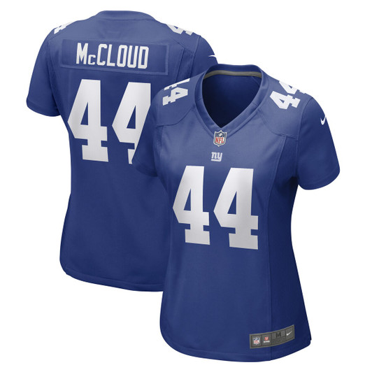 [FULLY STITCHED] New York Giants Nick Mccloud American Royal Limited Football Jersey 