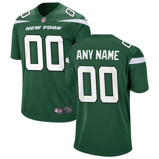 [FULLY STITCHED] New York Jets Gotham Green Style 6 Limited Football Jersey 