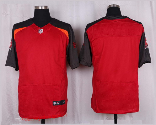 [FULLY STITCHED] Tampa Bay Buccaneers Blank Red Limited Football Jersey 