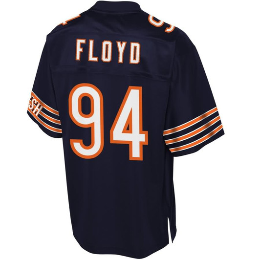[FULLY STITCHED] Chicago Bears Leonard Floyd American Navy Limited Football Jersey 