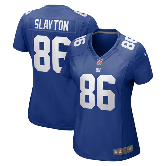 [FULLY STITCHED] New York Giants Darius Slayton Royal Style 3 Limited Football Jersey 