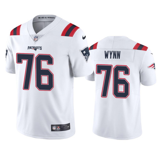 [FULLY STITCHED] New England Patriots Isaiah Wynn White 2020 Limited Football Jersey 