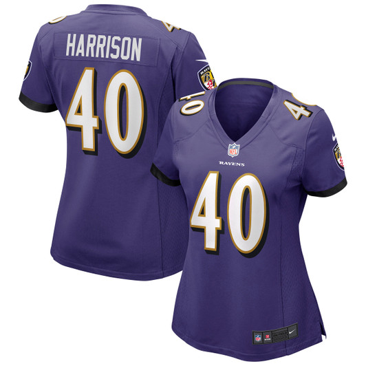 [FULLY STITCHED] Baltimore Ravens Malik Harrison Purple Style 4 Limited Football Jersey 