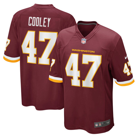 [FULLY STITCHED] Washington Football Team Chris Cooley Burgundy Style 3 Limited Football Jersey 