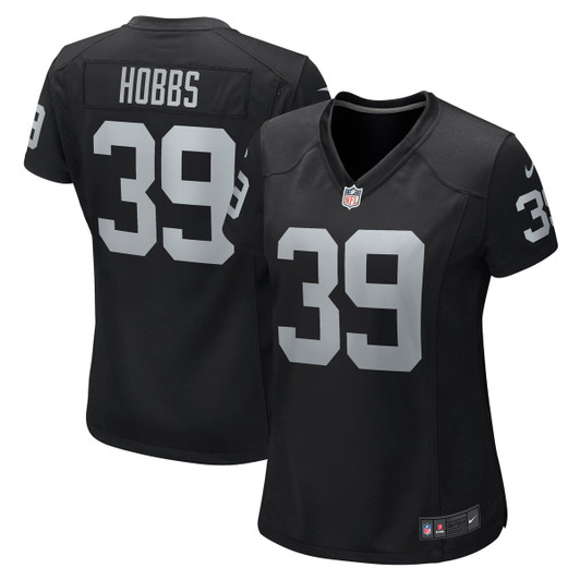 [FULLY STITCHED] Las Vegas Raiders Nate Hobbs Gridiron Black Limited Football Jersey 