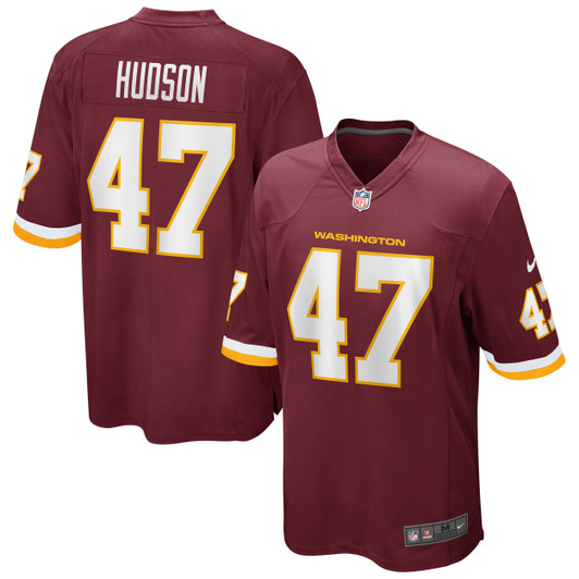 [FULLY STITCHED] Washington Football Team Khaleke Hudson Burgundy Style 2 Limited Football Jersey 