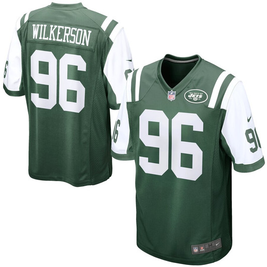 [FULLY STITCHED] New York Jets Muhammad Wilkerson Green Style 2 Limited Football Jersey 