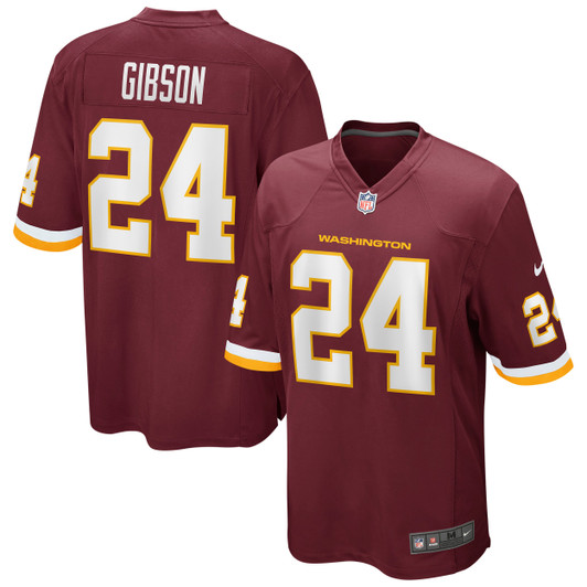 [FULLY STITCHED] Washington Football Team Antonio Gibson Burgundy Style 4 Limited Football Jersey 