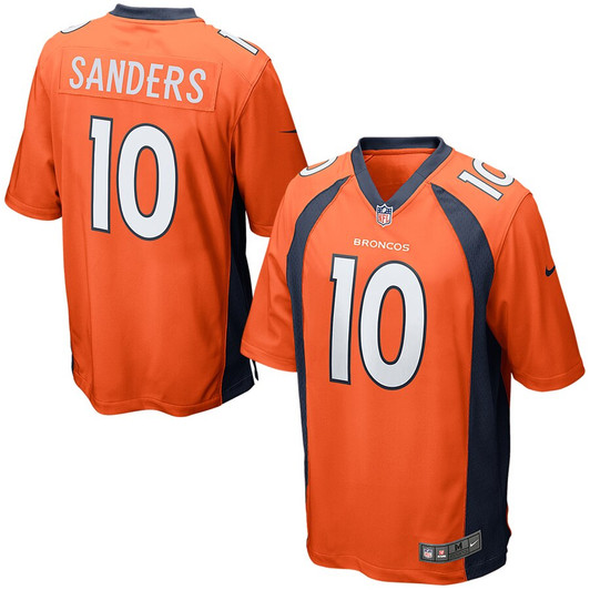 [FULLY STITCHED] Denver Broncos Emmanuel Sanders Limited Football Jersey 