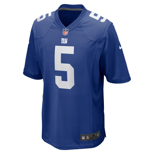 [FULLY STITCHED] New York Giants Kayvon Thibodeaux 2022 Draft First Round Pick American Royal Limited Football Jersey 