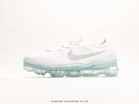 Nike Air VaporMax White Knit Running Shoes DV6840
