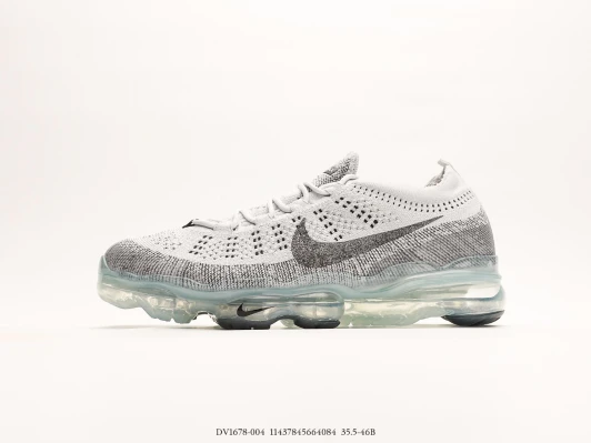 Nike Air VaporMax Knit Grey Running Sneakers DV1678