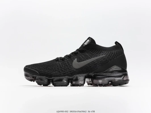Nike Air VaporMax Flyknit 3 Black Running Shoes AJ6900-002