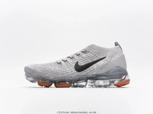 Nike Air VaporMax Knit Running Shoes Grey CT1270-003