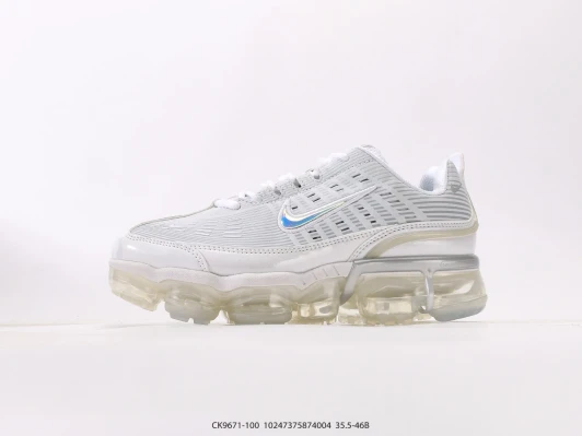 Nike Air VaporMax 360 White Iridescent Swoosh Sneakers CK9671-100